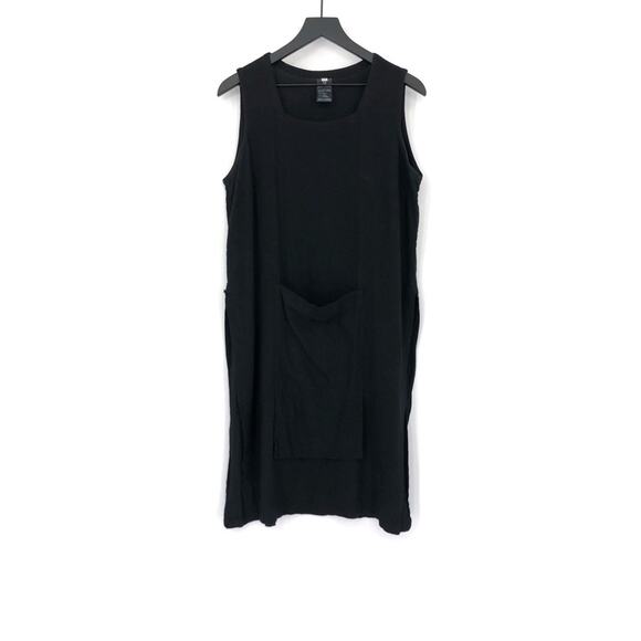 KALIYANA H.P. Tunic Linen Blend Black S/M - Picture 1 of 13